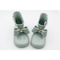 Versión Coreana De La Nueva Parte Inferior Suave Del Bebé Niños Arco Zapatos De Lluvia Niñas Jalea Baja Botas De Agua Linda Princesa Zapatos Botas Cortas - details 3