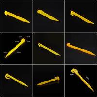 Herramienta de plástico para tienda de campaña, clavijas de apoyo para clavos, accesorios para tienda de campaña, gancho de plástico, 5/10 piezas - details 4