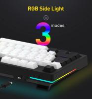 DAREU-Junta con cable para teclado mecánico, interruptor de ensueño con retroiluminación RGB, Botón Multimedia, n-key, antighosting - details 8