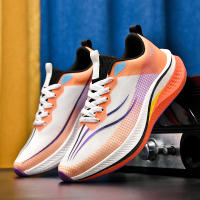 Men Women Sports Casual Walking Sneakers Classic Fashion Athletic Gym Running Lacing up Breathable Lightweight Non-Slip Shoes - details 7