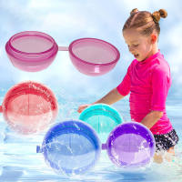 Globos de Agua Reutilizables, 24 Piezas, Relleno Rápido, Bolas de Agua de Silicona de Colores, Juguetes para la Piscina y Juegos de Agua - details 1