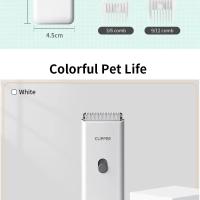 Cortadora de pelo inalámbrica para mascotas, máquina de corte de pelo profesional de bajo ruido, recargable, para gatos y cachorros - details 16