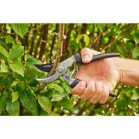 8 pulgadas. Tijeras de podar Bypass, mangos recubiertos de PVC antideslizantes, tijeras de podar ligeras y ergonómicas, podadora de mano, tijeras de jardín, cortadoras para el jardín, tijeras para bonsái, podadoras con mango ergonómico, regalo de jardiner - details 2