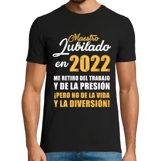 Maestro Jubilado en 2022 Camisetas regalo jubilación - 1