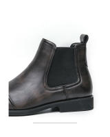 Botas Chelsea con estilo simple clásico conjunto de pies botines casuales de negocios británicos - details 3