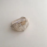 Gorra de béisbol coreana con letras de verano, gorro fino suave con visera para bebé, gorra con visera transpirable de secado rápido para niños - details 4