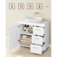 Mueble Bajo Lavabo Armario de Baño con 3 Cajones Diseño Trasero con 2 Compartimentos - details 13