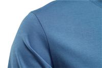 Día del padre 2025 Camiseta de algodón de Color sólido para hombre, camisetas informales de manga larga con cuello redondo para hombre, Camiseta básica de alta calidad para primavera y otoño para hombre - details 13