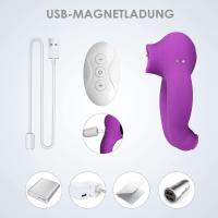 Juguetes Sexuales para Parejas con 3 Motores, Anillo Vibrador para El pene con 7 Modos de Vibración y Modo Lengua Vibrador - details 4