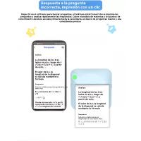 Impresora Mini Terma para Estudiantes 2025 Ligera, Portátil, Impresión de Etiquetas de Código de Barras Varios Modos de Impresión, Potencia Eléctrica de Alto Rendimiento - details 4