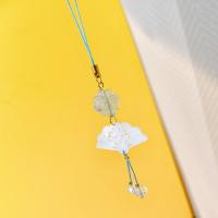 Colgante de teléfono de estilo chino, trébol de cuatro hojas, cadena Retro para teléfono móvil, cordón con cuentas, correa para teléfono móvil, decoración para teléfono - details 9