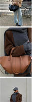 Bolso de cuero para las axilas del hombro de las mujeres bolso de mano portátil de gran capacidad bolso del cubo - details 8