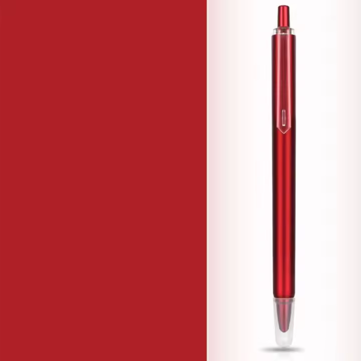 Pluma estilográfica retráctil con bolsa de tinta reemplazable, punta fina de 0,38mm, pluma de firma comercial de alta gama, pluma estilográfica exquisita de lujo - 1
