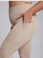 Sujetador deportivo curvo de yoga grande para mujer, body de gimnasio, trío súper elástico, conjunto de ropa deportiva, Oufit, 3XL - details 12