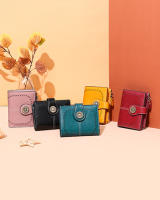 Cartera mujer pequeña, cartera Monedero mujer piel auténtica con 14 ranuras para tarjetas Bloqueo  Billetera Cuero auténtico - details 6