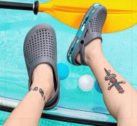 Zuecos De Marca Para Hombre, Sandalias Informales De EVA, Ligeras, Coloridas, Zapatos De Playa De Verano, Gran Oferta - details 3