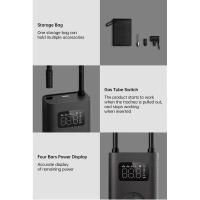Compresor de aire eléctrico Xiaomi Mijia 2 puertos, universal, sensor de neumáticos, buscador de tesoros portátil para coche, bicicleta - details 12
