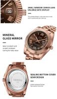 Reloj de pulsera NIBOSI clásico de lujo de primera calidad, Reloj de pulsera resistente al agua con fecha y función, Reloj de cuarzo Miyota para Hombre - details 7