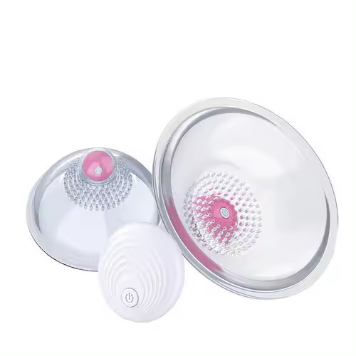 Chupador de pezones Vibrator Masajero Adultos femeninos 18 + Ampliar el seno Clitoris Lamiendo la copa Juguetes sexuales para mujeres Parejas Tienda - 1
