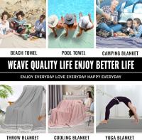 Manta de toalla de playa turca gigante, manta bohemia extra grande, manta extra grande de secado rápido, suave, fina, sin arena, compacta, grande, sin arena, resistente a la arena, regalo para mujeres, hombres y adultos. - details 5