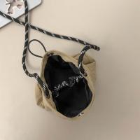 Bolso para teléfono con cordón de estilo coreano, bolso de mano de gran capacidad, bolso de nailon suave ligero, bolso de hombro con diseño de nicho de Color sólido - details 2