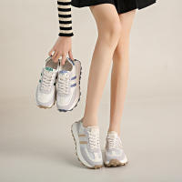 Zapatillas deportivas de malla transpirable, zapatos informales con plataforma Forrest Gump, Joker a la moda, novedad - details 21