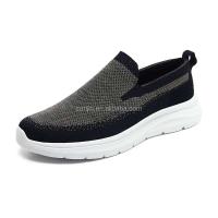 Nuevas zapatillas deportivas ligeras de malla suave para caminar para hombres mayores de talla grande 48 para Fitness y salud, haga que sus zapatos con logotipo - details 3