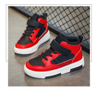 Zapatos de tablero para niños, zapatos deportivos de caña alta, zapatos casuales, zapatos de marea para niños medianos y grandes - details 14