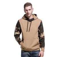 Sudadera con capucha de manga larga para hombre, sudadera de camuflaje para otoño e invierno, sudadera con capucha de lana - details 5
