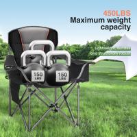 Silla de Camping Plegable de Gran Tamaño Azul Soporte de 450 Libras Silla Deportiva para Césped con Portavasos y Bolsa Térmica - details 18