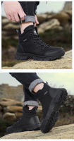 Zapatos de senderismo de alta calidad para hombre, zapatillas impermeables para escalada de montaña, calzado antideslizante para acampar, botas de Trekking informales para deportes al aire libre - details 3