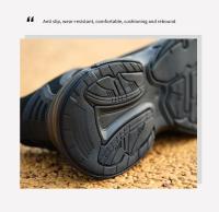 Zapatos de Seguridad de Acero Ligero y Transpirable Mocasines de Trabajo Inolvidables para Hombres - details 15
