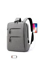 Mochila de negocios para hombre, versión coreana, bolsa de viaje de moda, mochila informal para estudiantes, minimalista y a la - details 5