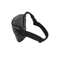 Bolso de pecho Vintage de Color sólido para mujer, bolso cruzado de cuero PU, bolsos de cintura con doble cremallera, riñonera informal - details 7