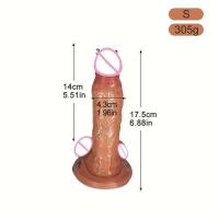 Leten enorme Consolador realista Miembro grande doble penetración Anal Deeldo masturbador de punto G Consolador juguetes sexuales para adultos para mujeres y hombres - details 8