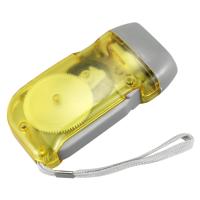 Linterna de cuerda Dinamo LED, luz de antorcha, prensa manual, manivela NR, Camping, 3 LED - details 3
