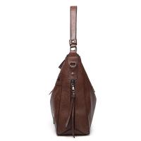 Bolsos de hombro de marca de diseñador para mujer, bolsos femeninos para viajes, fin de semana, al aire libre, bolso de mensajero grande de cuero, Invierno - details 9