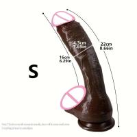 Leten Juguete Sexual de Silicona de Gran Longitud Enchufable para Mujeres y Hombres - details 11
