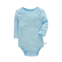 Conjunto De 3 Piezas Rompers Suaves Para Bebés De Primavera Algodón Camiseta De Manos Largas Unisex Para Niñas Y Niños Recién Nacidos De 3 a 24 Meses - details 1