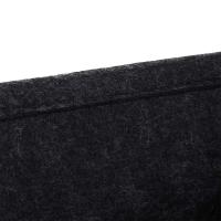 Cesta de almacenamiento de juguetes para perros de fieltro con asa, diseño de dibujos animados, contenedor de juguetes para mascotas, caja negra plegable, organizador de juguetes para gatos y cachorros - details 3