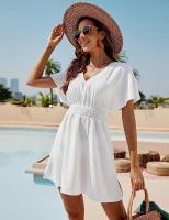 Vestido de Verano para Mujer 2025 Cuello en V, Ligero y Transpirable con Protección Solar - details 2