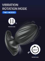 Vibrador Anal con Control por aplicación para hombres y mujeres Gay, tapón Anal con Bluetooth, masajeador de próstata giratorio, masturbador femenino, juguete sexual para adultos - details 2
