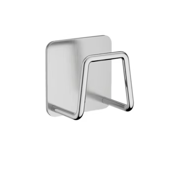 Estante de almacenaje para cocina multifuncional, organizador de tablero de servicio cuadrado que ahorra espacio, sin perforaciones, práctico - 1
