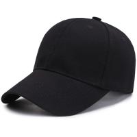 Gorra de béisbol de algodón con protección UV para hombre y mujer, gorro deportivo ajustable de verano, visera ancha, informal, color negro - details 2