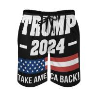 Nuevo en Donald Beach para hombres American P Trump bañadores pantalones cortos para tabla de surf ropa de calle masculina - details 1
