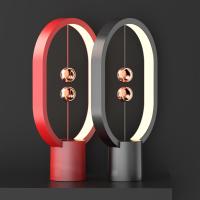 Lámpara de mesa LED elíptica magnética, interruptor de aire medio, cuidado ocular, luz nocturna, Control táctil - details 4