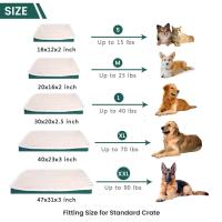 Colchoneta lavable con cremallera para mascotas, colchón para dormir, cojín para perros pequeños y medianos - details 0