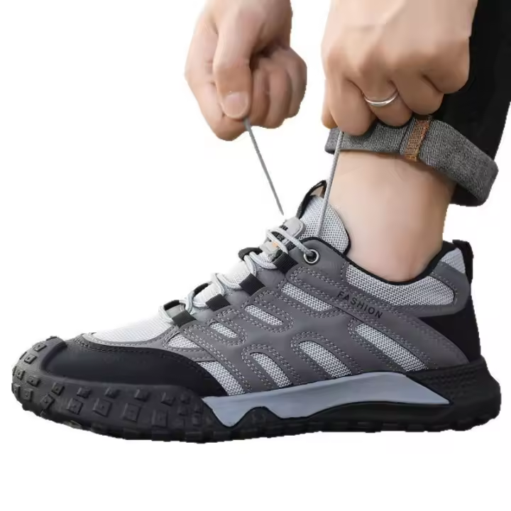 Zapatilla de Moda Coreana para Hombres Primavera 2025 Comodidad Ligera con Suela Plana - 1