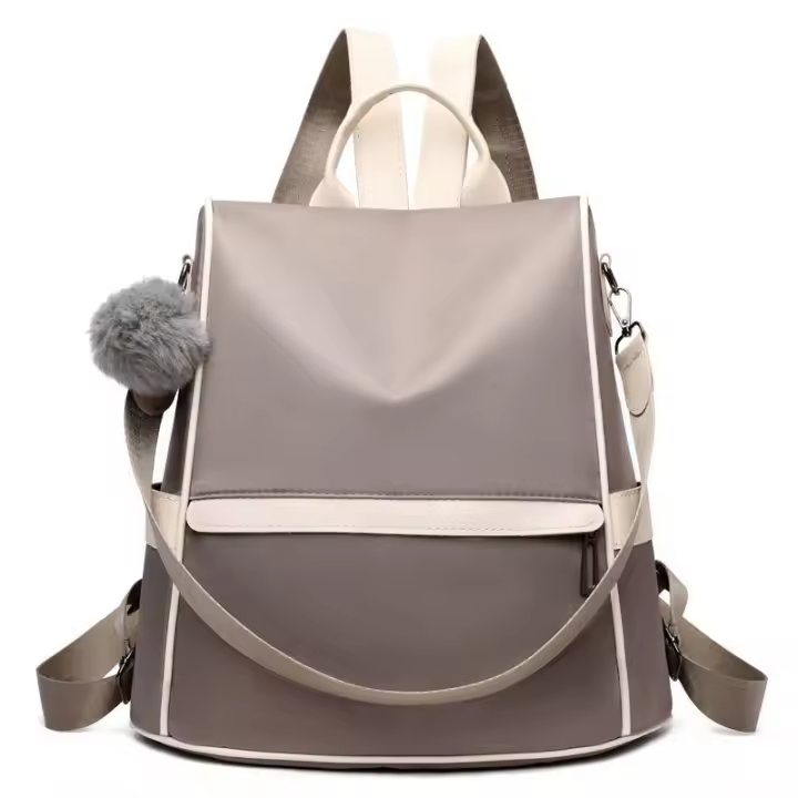 Mochila de tela Oxford para mujer, novedad de 2025, mochila de viento que combina con todo para estudiantes, mochila de viaje de gran capacidad de estilo coreano - 1