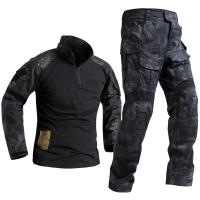 Conjunto de Caza Táctico Uniforme de Camuflaje de Manga Larga Pantalones de Trabajo de Cargo - details 3